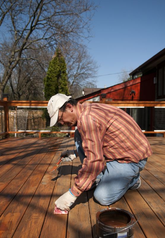 Deck Cleaning And Staining